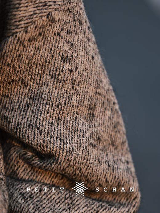 PETIT SCHAN小闪 CLO#980 Soup Dumplings 小笼包 羊毛马海毛混纺斜纹罩衫 商品图4