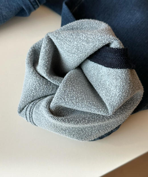 原单正品CK25年秋冬90系列男士美式复古磨绒加绒牛仔裤12.6 商品图11