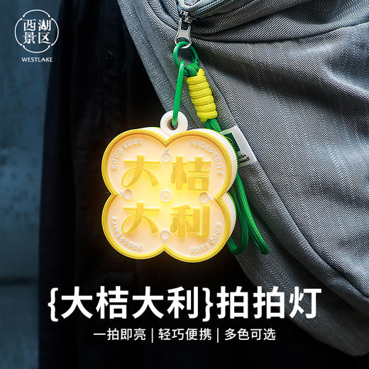 杭州西湖景区有福葫芦小夜灯创意拍拍灯挂件3D打印可定制摆件文创 商品图5