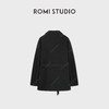 ROMI STUDIO秘鲁羊驼超细澳毛西装领收腰毛呢大衣外套RWCWW87287 商品缩略图1