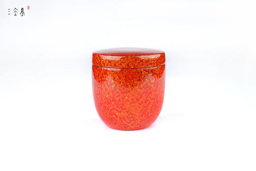 三希堂  流霞系列  经典大漆茶罐 商品图0