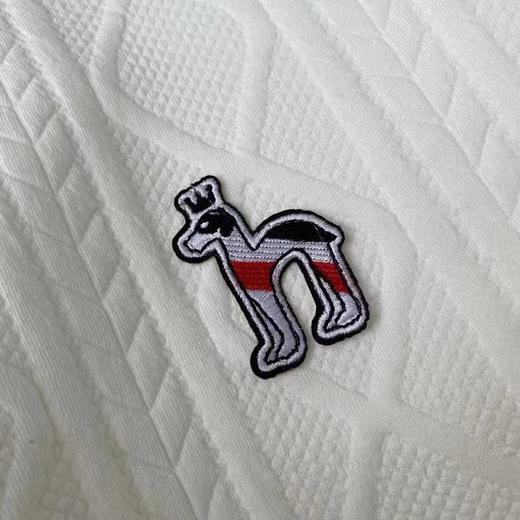 D120874舒适透气刺绣小标男士圆领加绒卫衣 商品图5