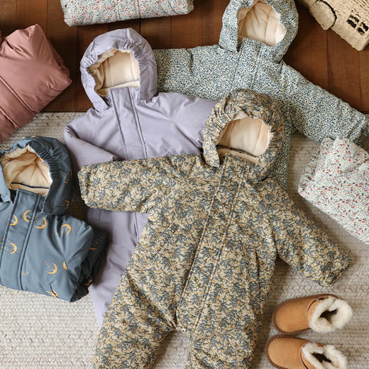 会员专享 | 【云优选】BabyStormi 滑雪服 北欧风轻奢儿童棉服连体冬装外出新款宝宝童装婴儿（周末不发货） 商品图0