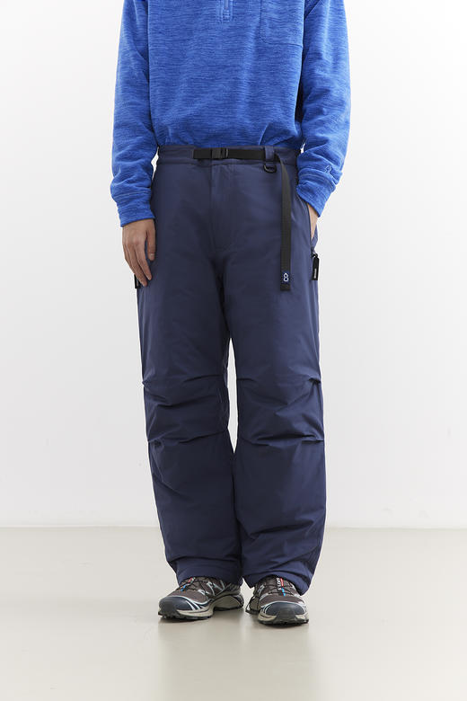 吃茶去chichaqu25秋冬重磅羽绒长裤伞兵裤户外防泼水防风保暖山系 商品图1