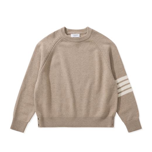 中性款四道杠针织毛衣zh022 商品图0