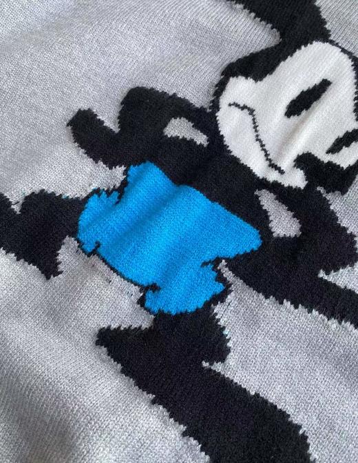 D120812秋冬新品联名款织花圆领针织套头毛衣男女同款 商品图10