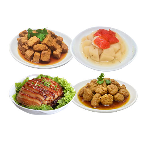 农家碗肉礼盒  传统工艺  四大碗  全扣肉葫芦条垫碗或四种碗肉组合  送礼优选 商品图7