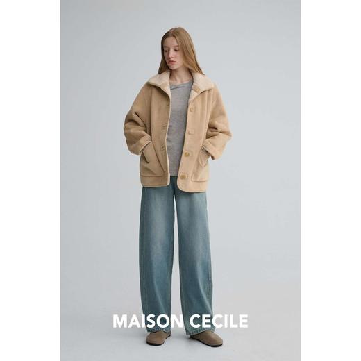 MAISON CECILE 两穿|羊毛厚实正反两穿夹克外套（新增可可棕） 商品图2
