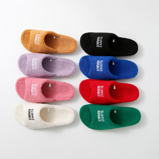 【泰迪绒秋冬季柔软保暖盆底开口棉拖】 防滑居家室内毛毛棉拖鞋 商品图5