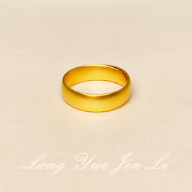 足金戒指；9.5克；活口