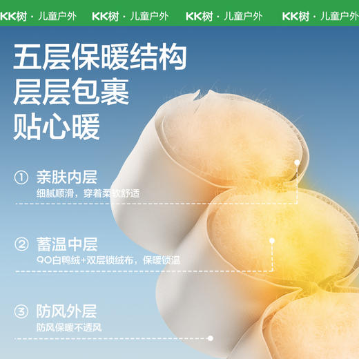 【KK树】极光探险家羽绒服KQ25181 商品图2