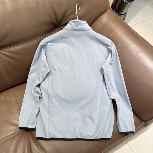 D120815秋冬款上新男女情侣款简约大气加绒半拉链卫衣 商品图4