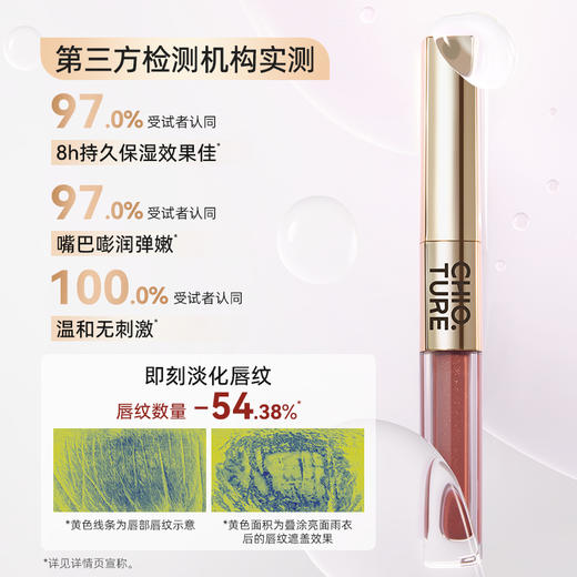 稚优泉（CHIOTURE）金标双头唇釉哑光水光不沾杯不易掉色口红 商品图2