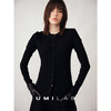 UMILAB｜织柔*山羊绒醋酸混纺 亲肤保暖假两件层次感长袖T恤T781W 商品缩略图1