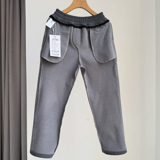 专柜订单哈吉斯中大童加绒休闲裤卫裤1208 商品图3