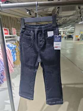 GAP 59元2件 弹力加绒牛仔裤喇叭裤  (线上线下同时在售不保证有货，活动款不退不换介意勿拍) 619830-TY