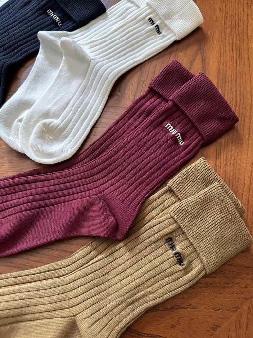 D120843四季通用保暖不闷热四双一组长筒袜 商品图2