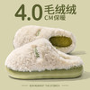 丁摩 厚底踩屎感毛绒保暖棉拖鞋女款秋冬季男女家居拖鞋5ZF-2563 商品缩略图0