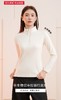 樱姿娜-秋冬新款情侣半拉链立领打底衫M012 商品缩略图4