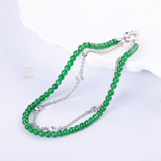 【财源滚滚】翡翠米珠手链 SZ12509027 商品图4