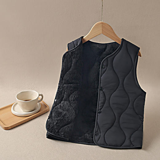 【YW】无忧购加厚绒保暖马甲男女童背心2025秋冬新品男女童马夹可外穿（截单后3-5天发货) 商品图6