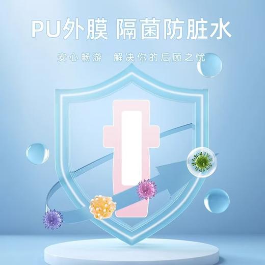 安其生游泳私密贴16cm*40cm*10片医用防水贴内裤私处防护私密贴女生游泳泡温泉泡澡防感染保护贴PE款 商品图3