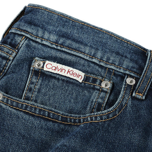 【超惠秒】Clavin Klein 卡文·克莱 男士运动休闲弹棉直筒牛仔长裤 12518 商品图6