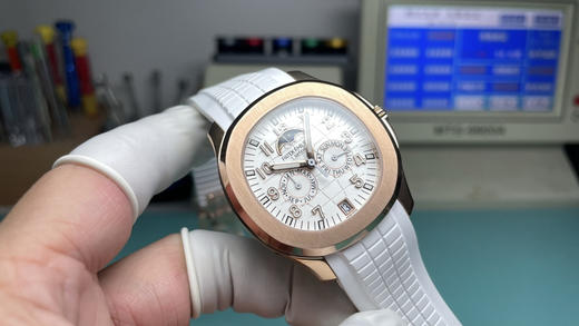 PPF factory ，高版本2026新款➕百达翡丽Aquanaut系列推出首款新增便捷实用的复杂功能腕表 5261-001 笑脸雷王➕男女适配，腕表⌚️尺寸39.9mm，正品原版开模，做工精良❕❕ 商品图1