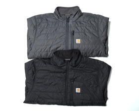 原单正品 Carhartt 美版 卡哈特冬季超轻保暖棉服 正品保真 越南拉回 这是一款轻便的保暖夹克 外壳轻便并且防水  可内搭可外穿 
黑色L-3XL 灰色XL-3XL