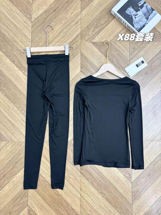 D120830新款轻便无痕蓄热玻尿酸保暖内衣套装女 商品图6