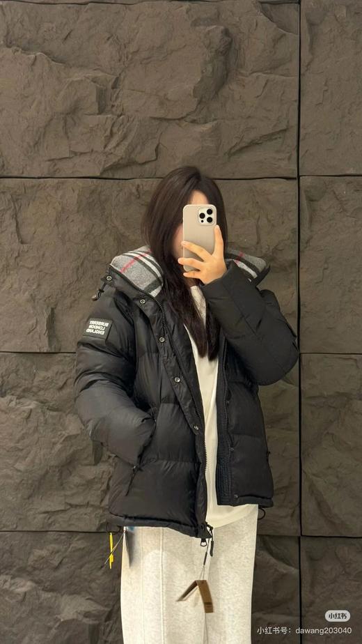D120864秋冬新款可拆式衣袖连帽羽绒服周冬雨同款 商品图10