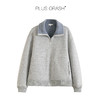 PLUS CRASH冬季新款袋鼠卫衣拉链夹克宽松圈圈摇粒绒厚外套男女款 商品缩略图2