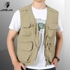 马甲男秋季新款宽松大码多口袋纯色钓鱼背心休闲百搭工装马夹 商品缩略图0
