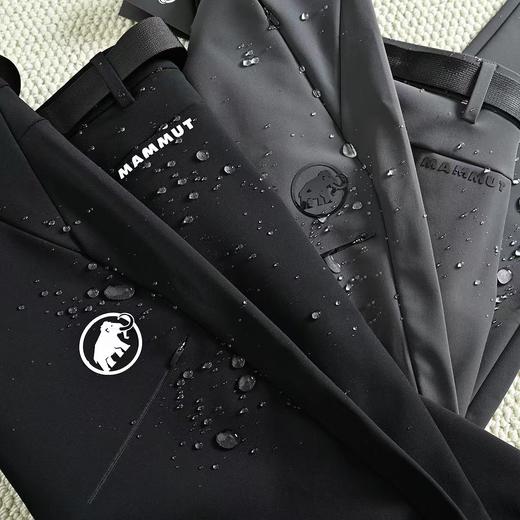 D120829新款2025冬季户外运动休闲加绒软壳冲锋裤男款 商品图10