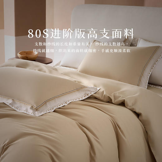 CASUCA Kristen克里斯汀80支天丝棉四件套古典风【该商品不支持用券】 商品图2