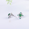 【四方如意】翡翠耳钉-EZ2405092 商品缩略图4
