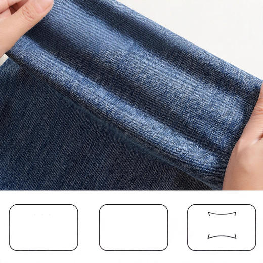 【精品牛仔面料❗️亲肤柔韧质感有型】超模腿微喇叭牛仔裤女25秋冬款加绒高腰四面弹修身拖地港风显瘦直。jb 商品图1