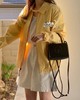 D120840美式复古小鸡黄翻领拉链设计夹克外套男女同款 商品缩略图3