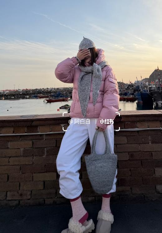 男女同款超火玛雅蒙口羽绒服460克白鸭绒 商品图12