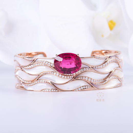 【海上日出】卢比莱碧玺手环    CB12508017 商品图5