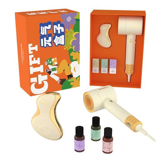 和正元气盒子HZ-BOX-6（1个电动吹风机+1个电动刮痧仪+精油三罐） 商品图8