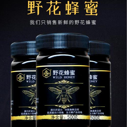 金王野花蜂蜜500g/瓶 商品图0