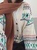 D120836秋冬文艺感学院风宽松V领针织开衫外套女款 商品缩略图3