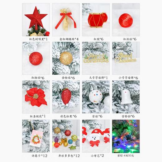 圣诞树圣诞节装饰品商场办公室家用套装场景布置摆件 商品图3
