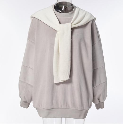 【实付满599赠围巾帽子1件】Famecoco范可儿品牌冬款围巾帽子，数量有限，送完为止 商品图1