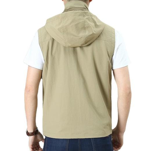 男士春秋季马甲薄款日系夹克潮流工装机能风无袖坎肩背心马夹 商品图4