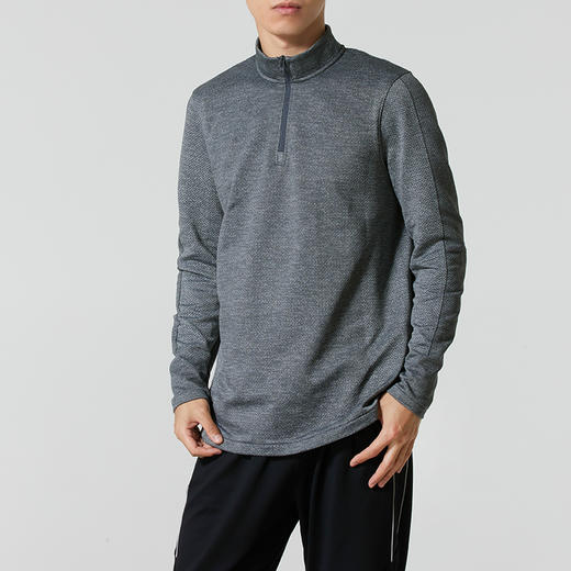 安德玛/UA男装长袖T恤时尚运动训练跑步透气套头衫6004879-019 商品图4