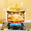 炊大皇（COOKER KING） 【5年烧裂换新】砂锅炖锅养生陶瓷煲家用煮粥锅汤锅瓦煲炖鸡 【3.5L】精选双矿石 坚固耐用 商品缩略图2