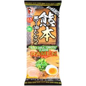 五木熊本黑麻油豚骨风味拉面176g