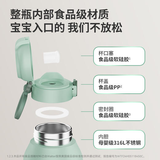 momcozy拎拎壶暖奶壶，便携式恒温杯保温杯500mL，暖水暖奶，快速加热保温 商品图4